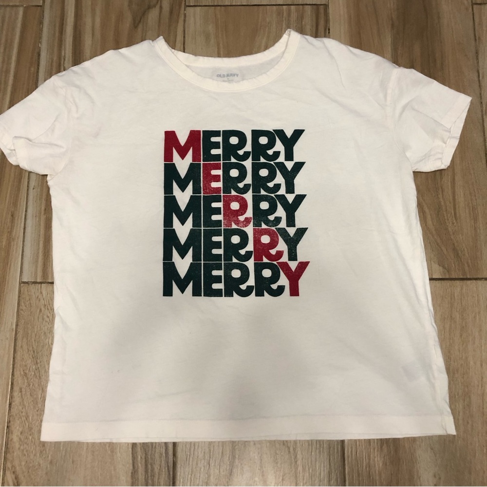 Old Navy Christmas Tee